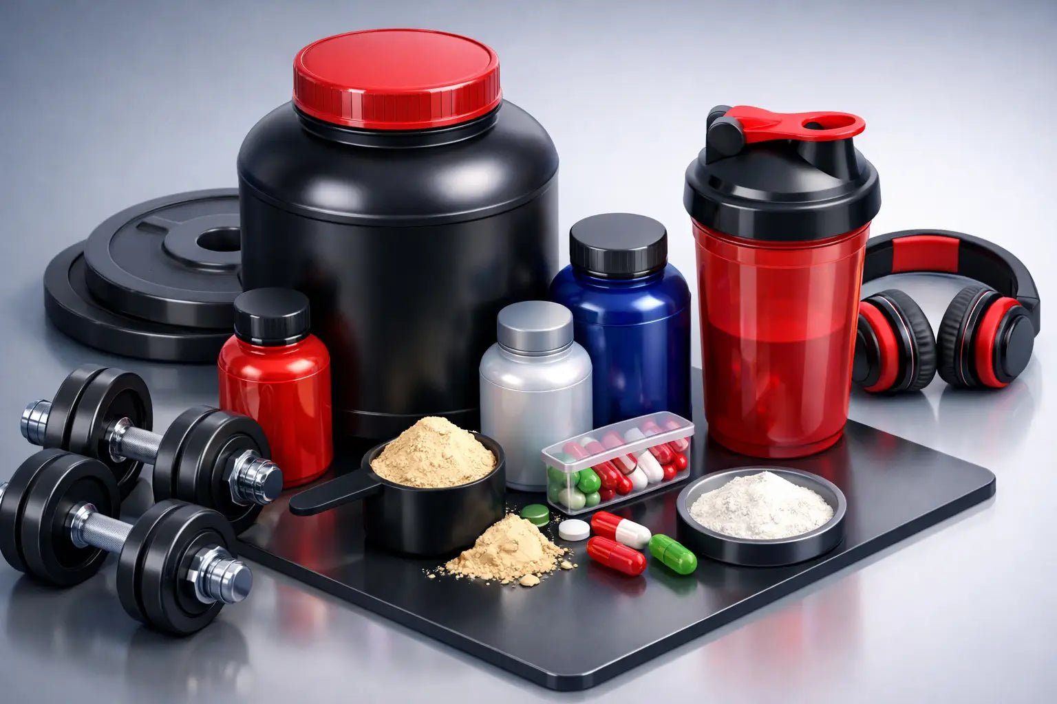 Muscle Gain Supplement Stack Example - Rise Up Nutrition