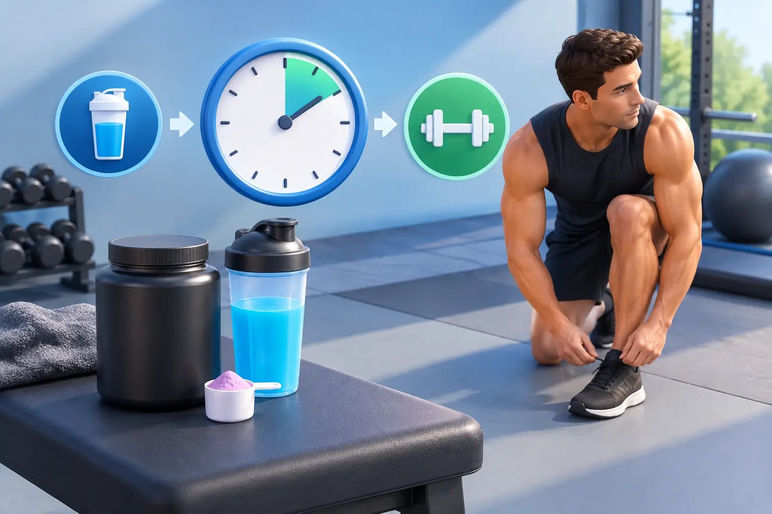 How to Time Pre Workout for Better Training - Rise Up Nutrition
