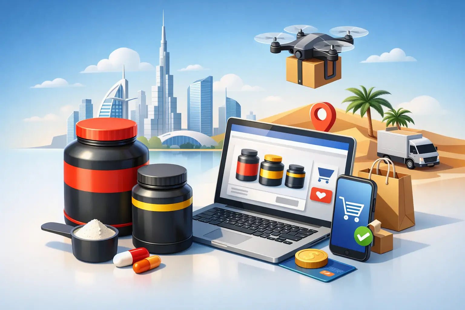 Where to Buy Pre Workout Online UAE - Rise Up Nutrition