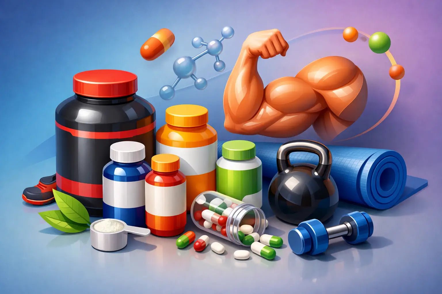 Best Supplements for Muscle Tone That Help - Rise Up Nutrition