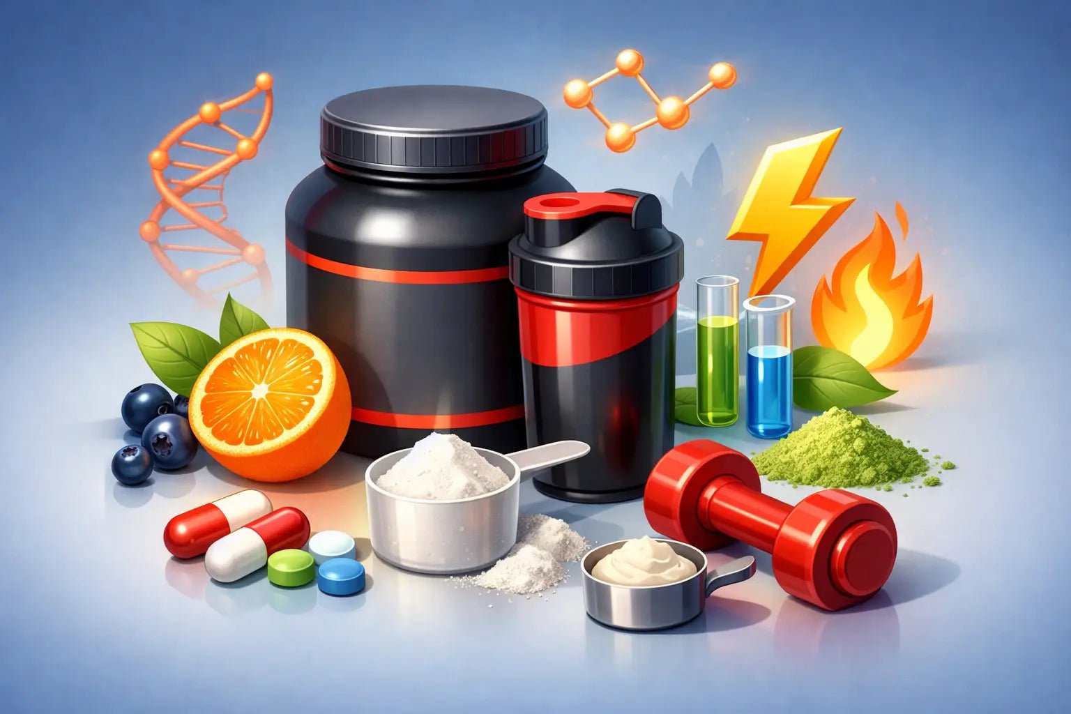 Pre Workout Ingredients Explained Guide - Rise Up Nutrition