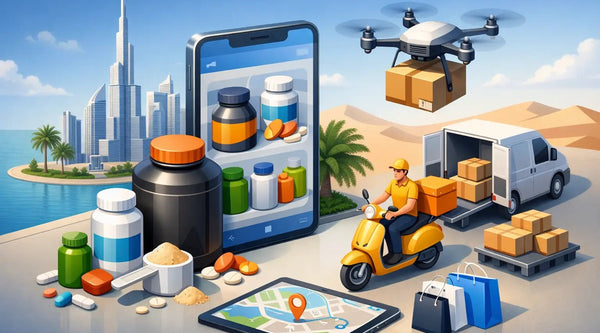 Dubai Supplement Delivery Trends That Matter - Rise Up Nutrition