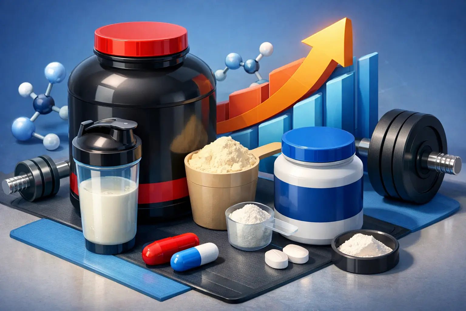 How to Stack Whey Creatine Effectively - Rise Up Nutrition