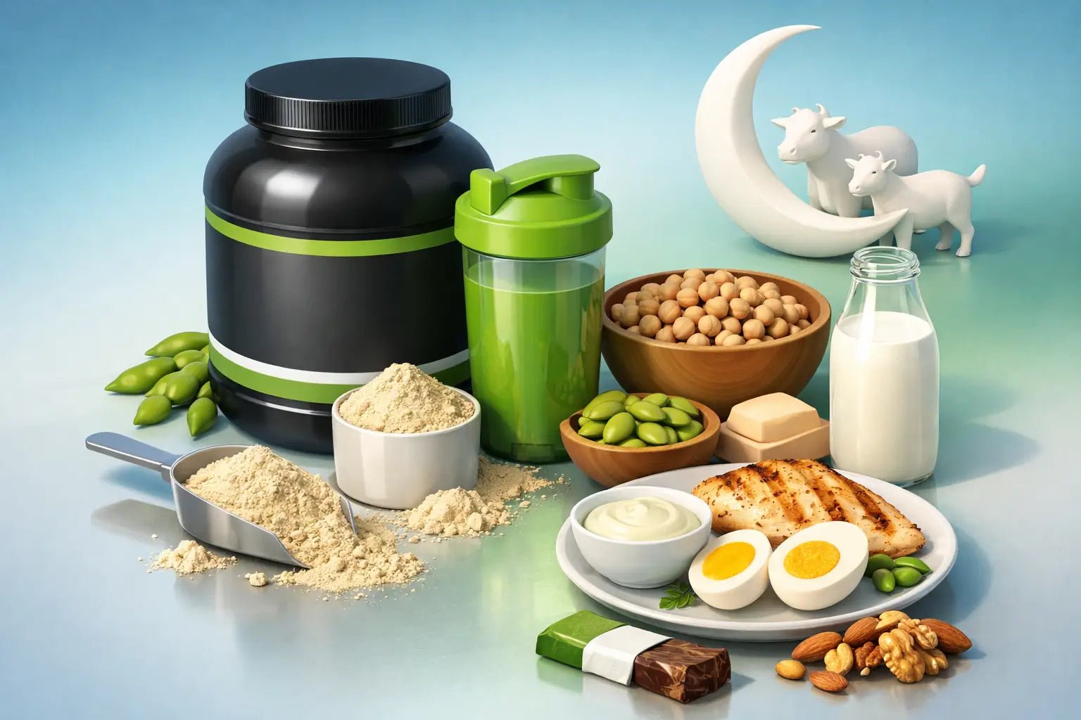 Guide to Halal Protein Powders - Rise Up Nutrition