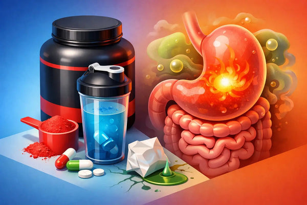 Can Pre Workout Upset Stomach? Yes - Here’s Why - Rise Up Nutrition