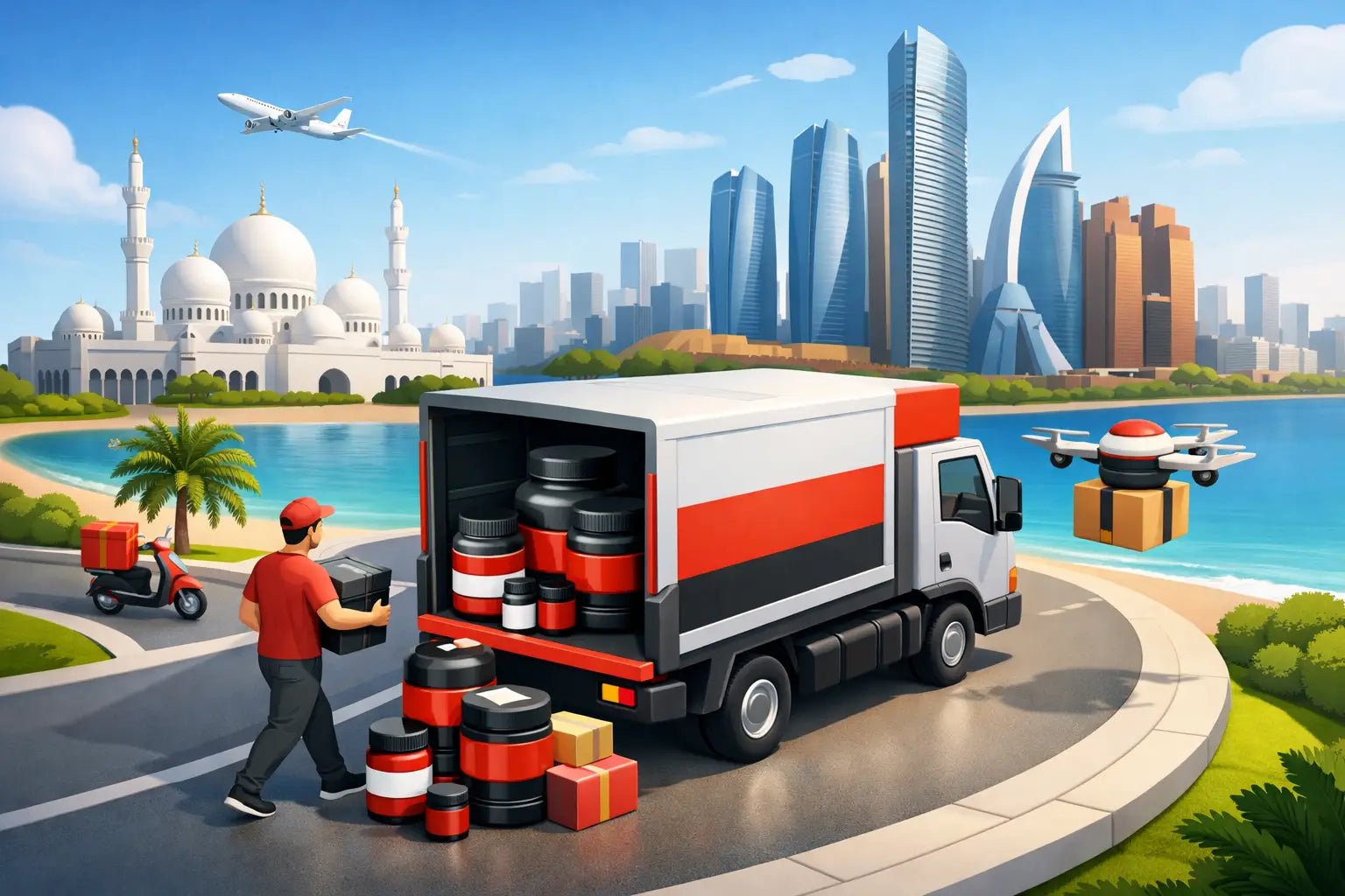 Creatine Delivery Abu Dhabi Done Right - Rise Up Nutrition