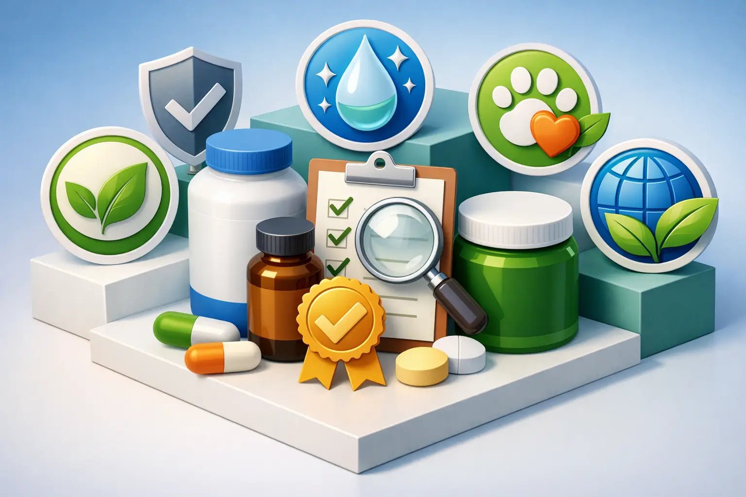 What Certifications Matter for Supplements? - Rise Up Nutrition