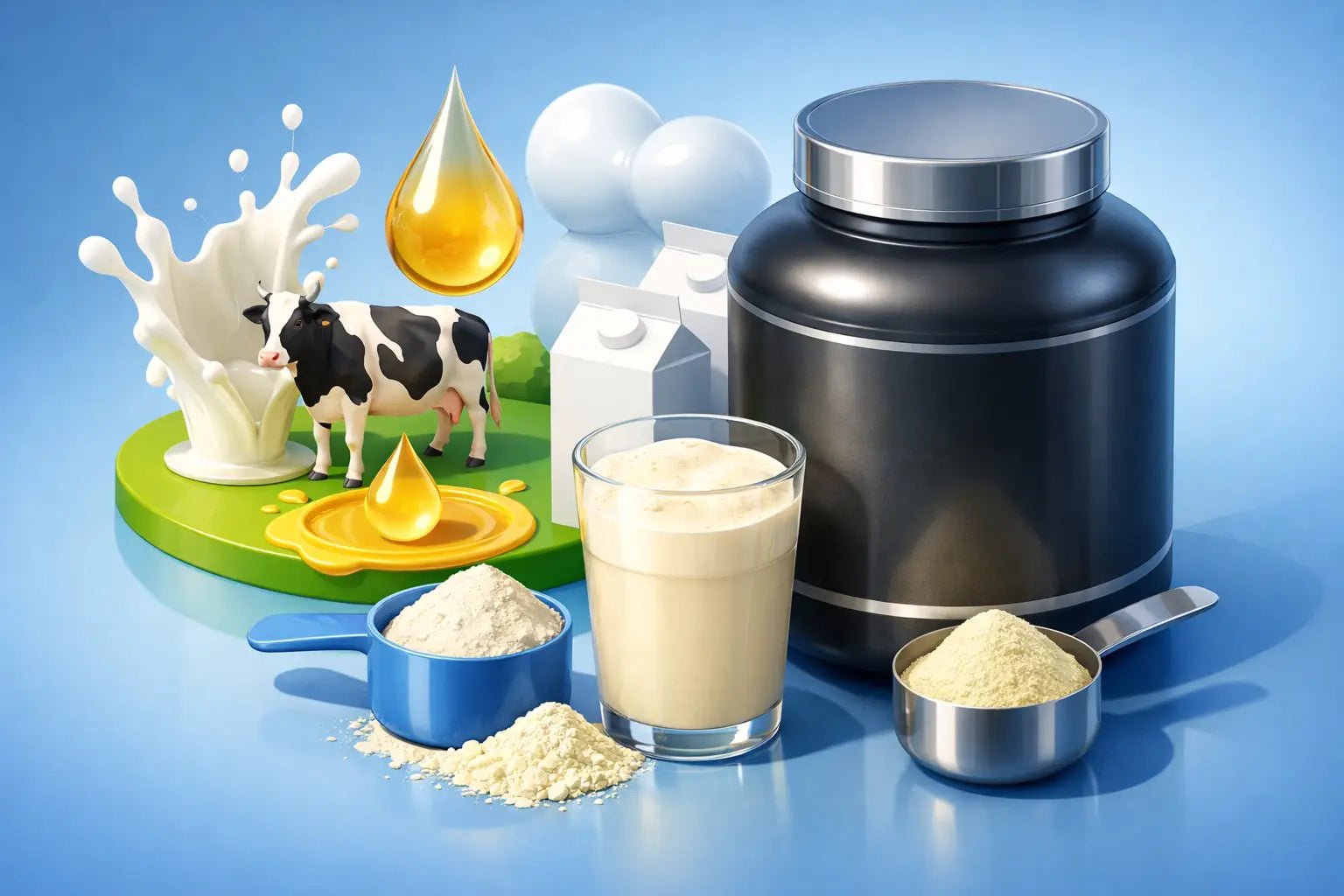 What Is Colostrum in Whey Protein? - Rise Up Nutrition