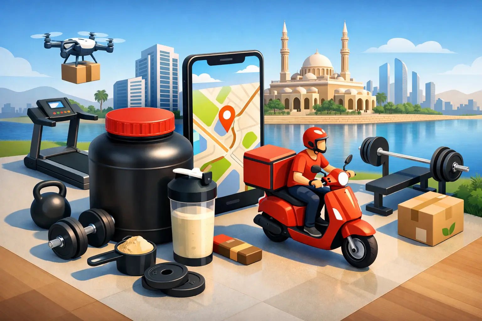 Sharjah Whey Protein Delivery That Fits Training - Rise Up Nutrition