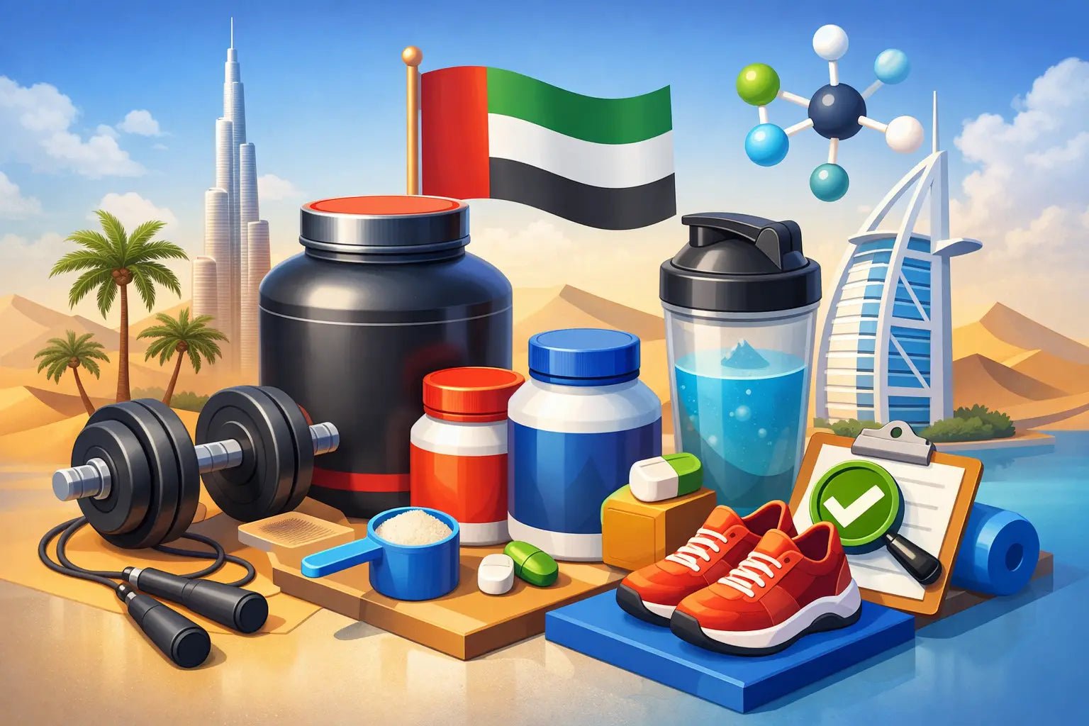 Certified Sports Supplements UAE Guide - Rise Up Nutrition