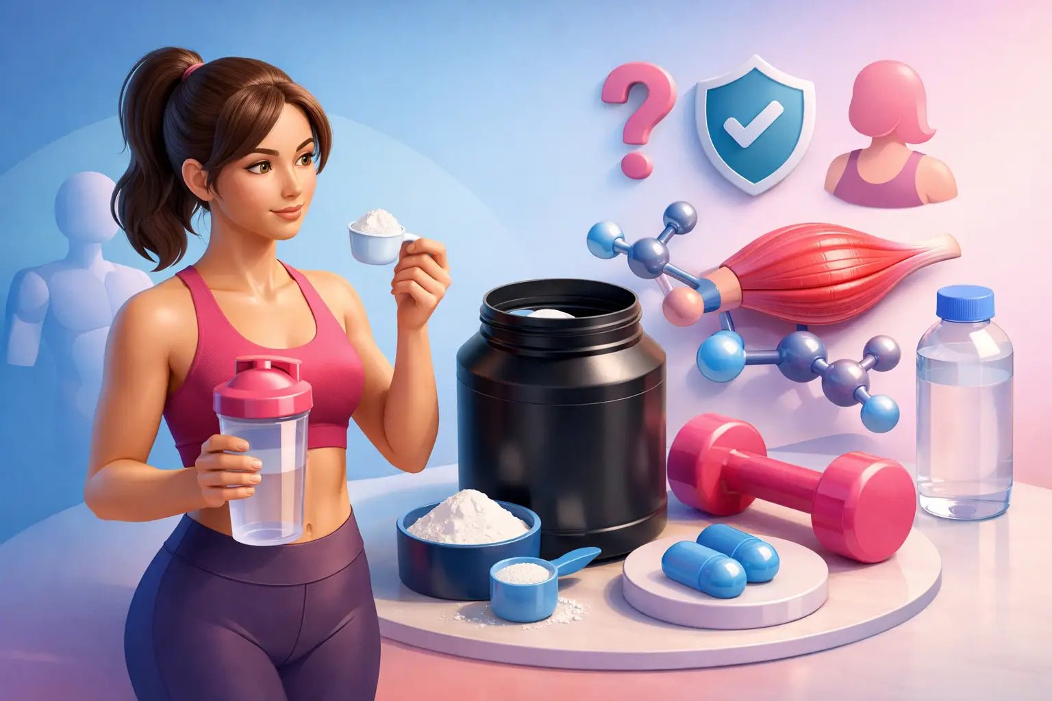 Is Creatine Safe for Women? What to Know - Rise Up Nutrition