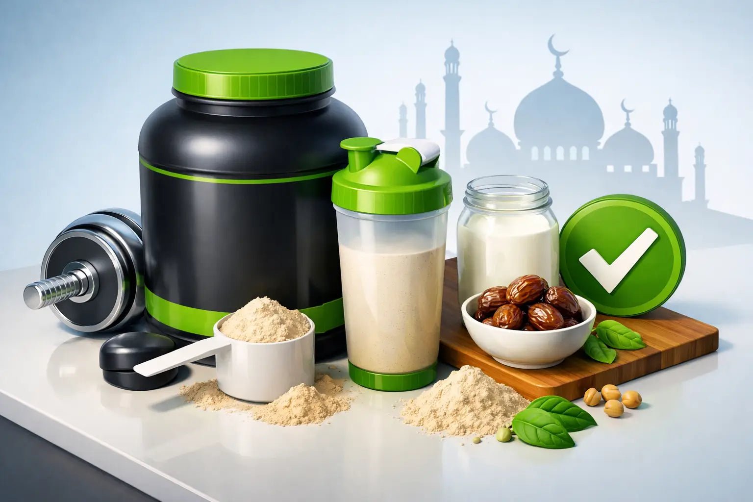 How to Choose Halal Whey Protein Powder - Rise Up Nutrition