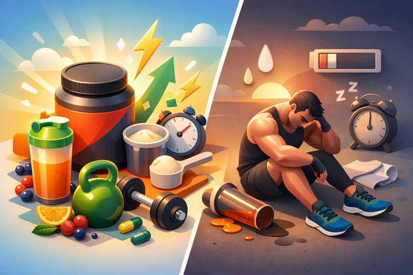 How to Avoid Pre Workout Crash Fast - Rise Up Nutrition