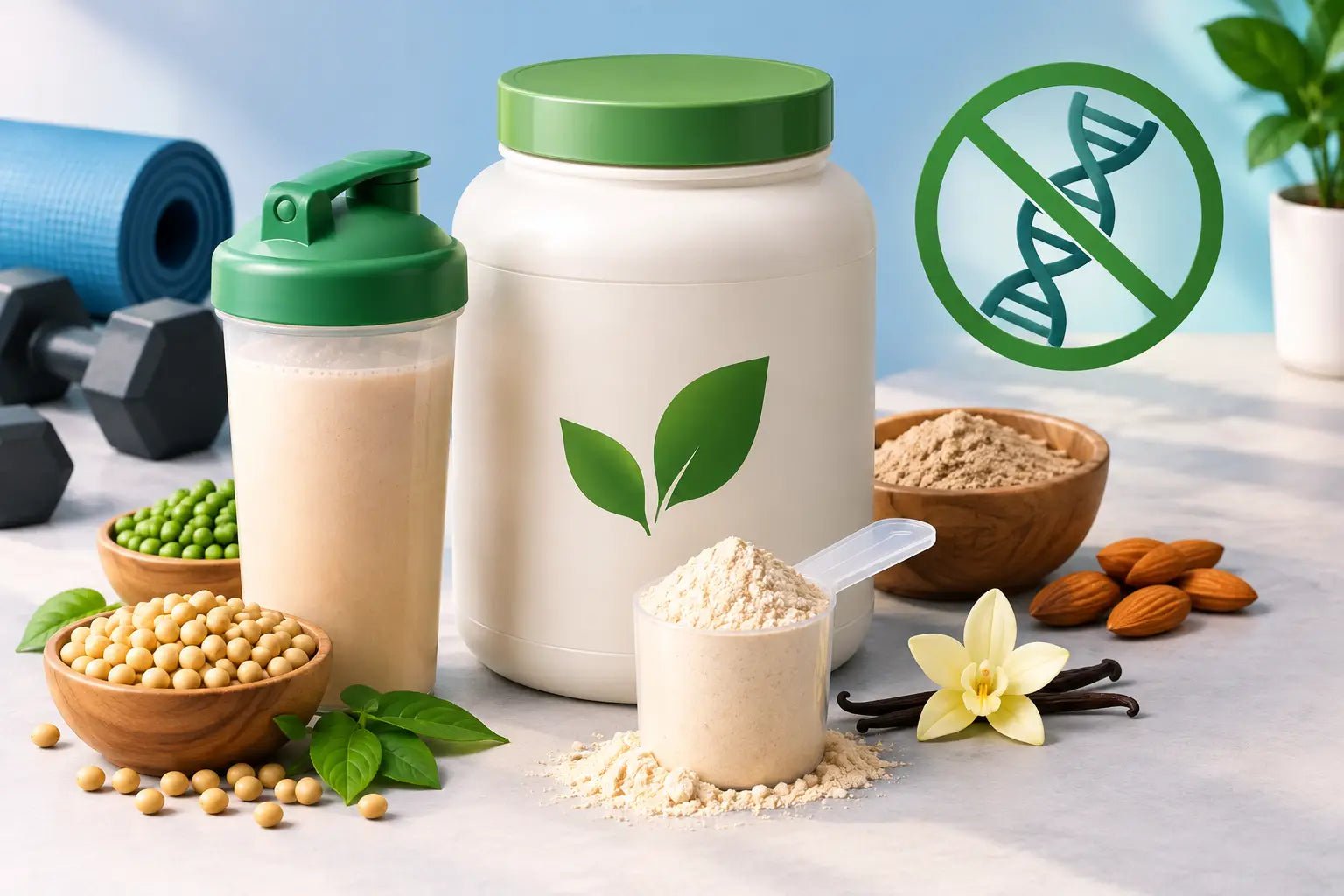 Choosing Non GMO Protein Powder for Results - Rise Up Nutrition