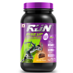 100% Egg White Protein Powder, Natural Egg Protein, 27g Protein, 14g EAA, Lactose Free, Soy Free, Gluten Free, 2.20 lbs/1 kg, 28 Servings, Chocolate Mousse - Rise Up Nutrition