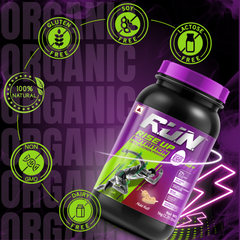 100% Egg White Protein Powder, Natural Egg Protein, 27g Protein, 14g EAA, Lactose Free, Soy Free, Gluten Free, 2.20 lbs/1 kg, 28 Servings, Malai Kulfi - Rise Up Nutrition