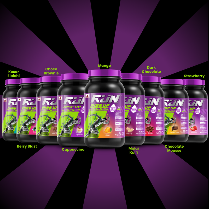 100% Egg White Protein Powder, Natural Egg Protein, 27g Protein, 14g EAA, Lactose Free, Soy Free, Gluten Free, 2.20 lbs/1 kg, 28 Servings, Ma - Rise Up Nutrition