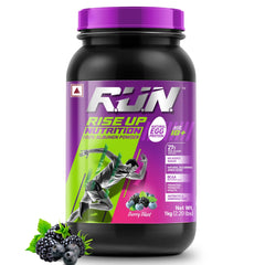 100% Egg White Protein Powder, Natural Egg Protein, 27g Protein, 14g EAA, Lactose Free, Soy Free, Gluten Free, 2.20 lbs/1 kg, 28 Servings, Berry Blast - Rise Up Nutrition