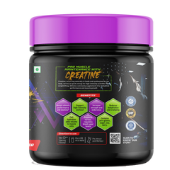 100% Creatine Micronized Unflavored 83 Servings 250g - Rise Up Nutrition