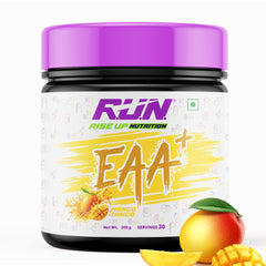 EAA+ Essential Amino Acids for Hydration Muscle Strength & Recovery Mango Tango 30 Servings 300g - Rise Up Nutrition