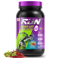 100% Egg White Protein Powder, Natural Egg Protein, 27g Protein, 14g EAA, Lactose Free, Soy Free, Gluten Free, 2.20 lbs/1 kg, 28 Servings, Kesar Elaichi - Rise Up Nutrition