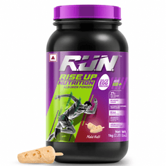 100% Egg White Protein Powder, 1kg, Natural Egg Protein, 27g Protein, 14g EAA, Lactose Free, Soy Free, Gluten Free, 2.20 lbs, 28 Servings, Malai Kulfi - Rise Up Nutrition
